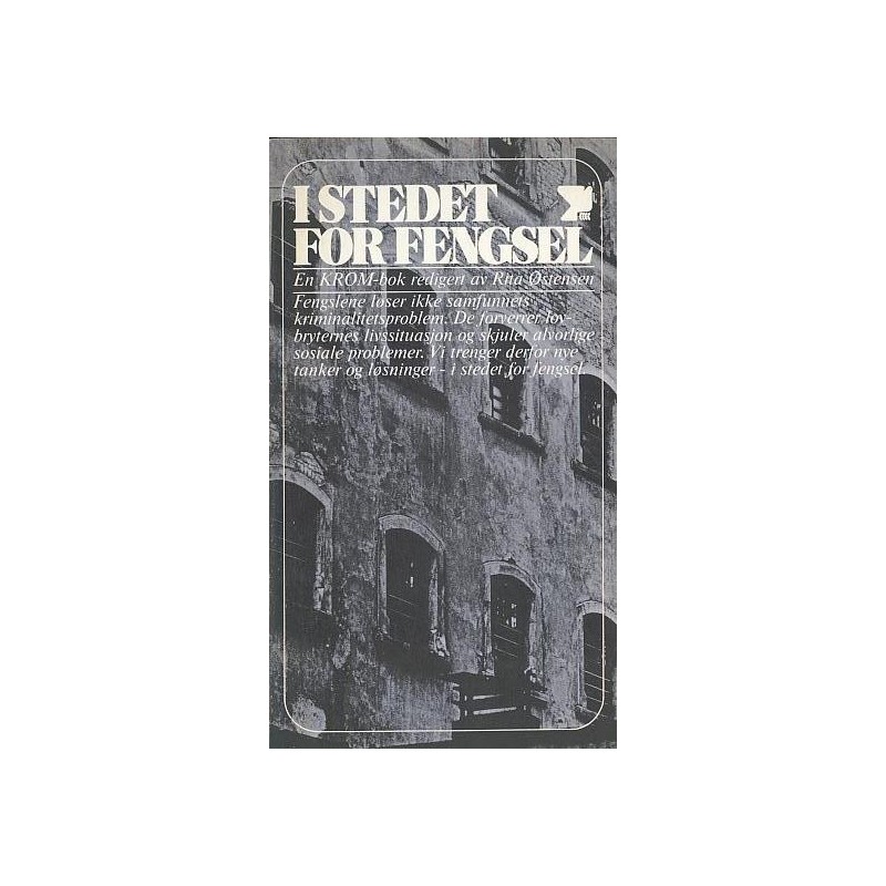I stedet for fengsel. En KROM-bok.