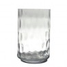 Filipe lyslykt / vase rett 16.3x25 cm klart glass m bobler