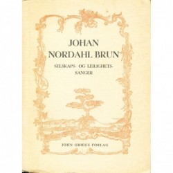 Johan Nordahl Brun-selskaps- og leilighetssanger
