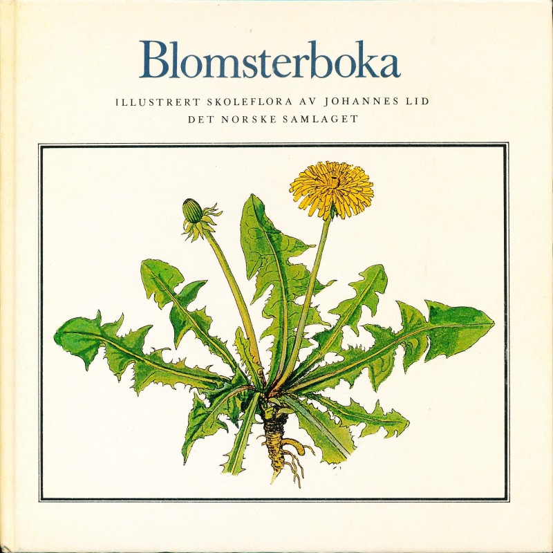 Blomsterboka. Illustrert skoleflora.