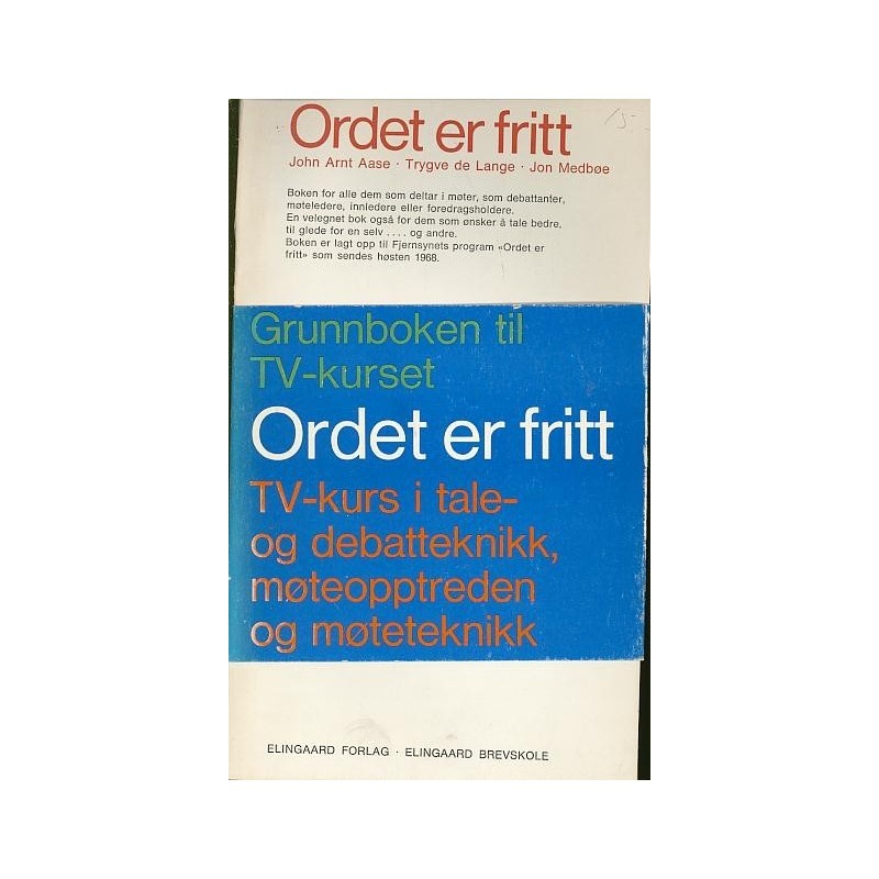 Ordet er fritt