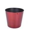 Tove potte i plast 13,5x13cm P12 rød