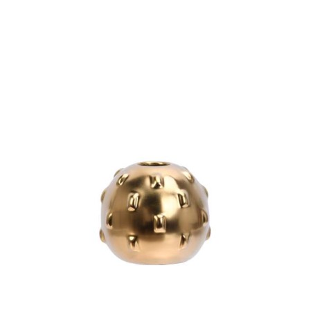 JEFFREY Rund vase D12,5 H11 cm gold
