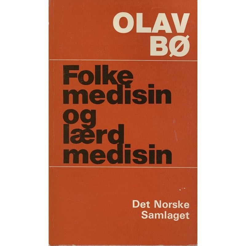 Folkmedisin og lærd medisin