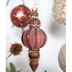 Lidia ornament blush 18x8cm