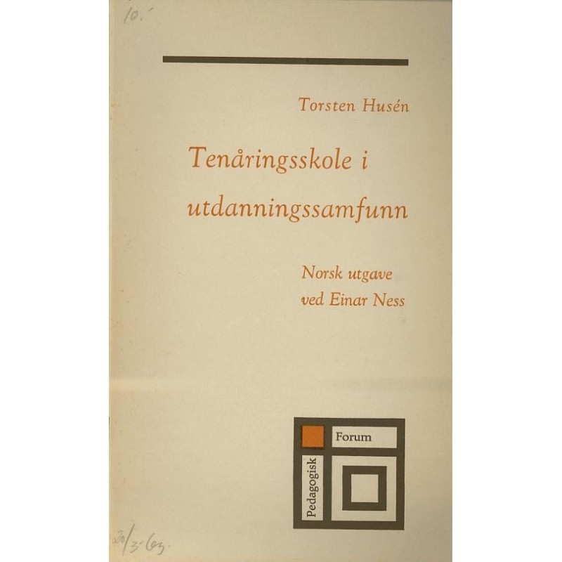 Tenåringsskole i utdanningssamfunn