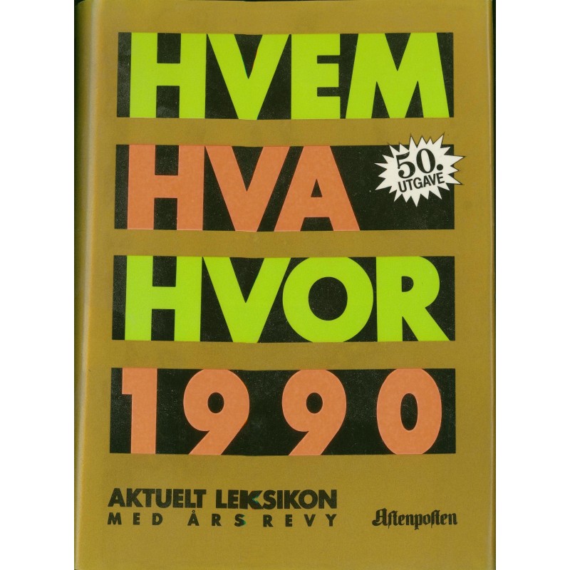 Hvem hva hvor 1990