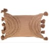 Putetrekk bomull stripet sand 35x55cm