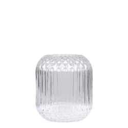 Vase med ternemønster 18x14 klar