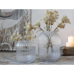 Vase med ternemønster 18x14 klar
