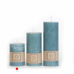 Kubbelys 100% Stearin 7x10 Jeansblue
