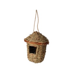 Fuglehus flettet sjøgress 13x15cm