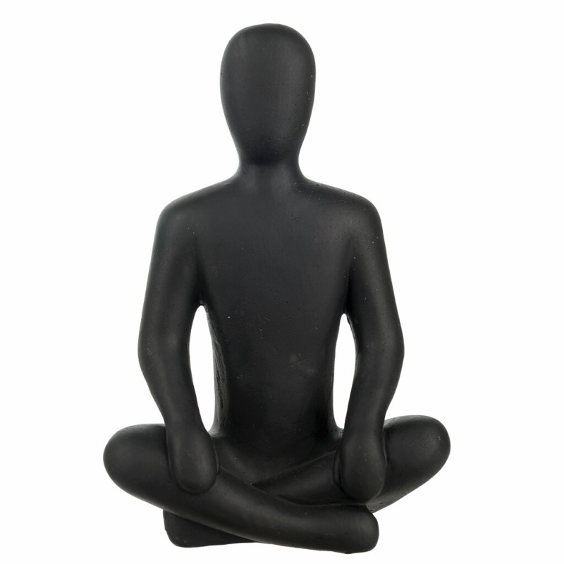 Figur, svart, B19 H28 cm