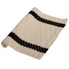 Brikke vevd bomull/lin beige 30x48cm