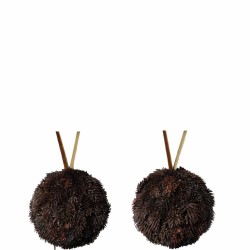 Naturkule assortert natur/glitter D10 cm pr stk