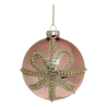Julekule 10cm rosa