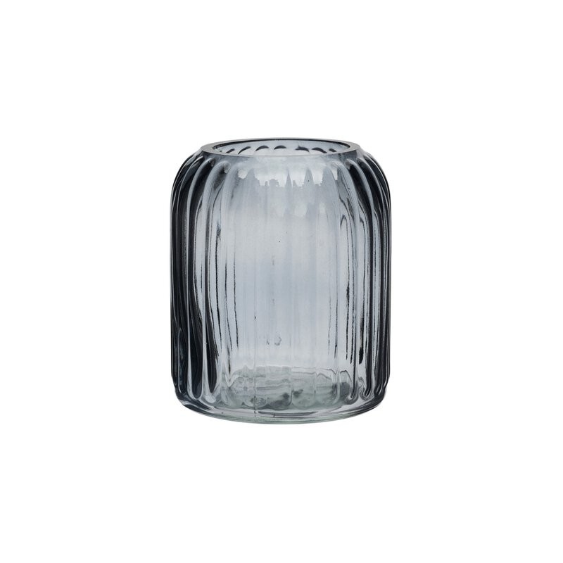 Saga vase grey D14 H17