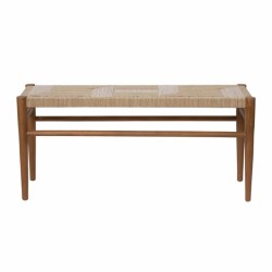 Noemi utendørsbenk naturpreg 100x35x45