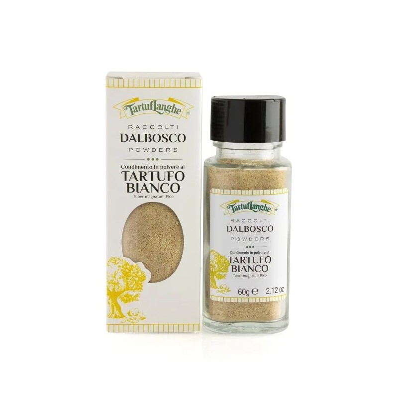 Dalbosco - white truffle Powder 60g, Tartuflanghe Dalbosco - white truffle Powder 60g, Tartuflanghe