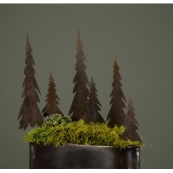 Julegrans på pinne 7x18cm