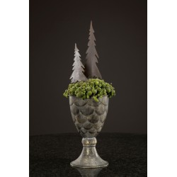 Julegrans på pinne 7x18cm