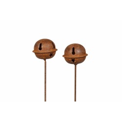 Bjelle på pinne 3cm