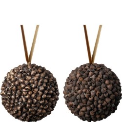 Naturkule D10 cm eucalyptus assortert pr stk