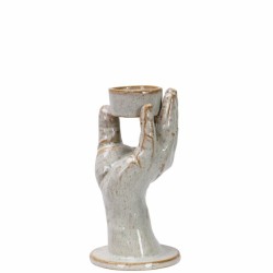 Berat lysestake 10,5x18,5 beige