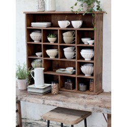 Arés Latteskål med mønster sett med fem mokkafarge 9x16cm