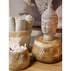 Boks med lokk 9x15cm natur