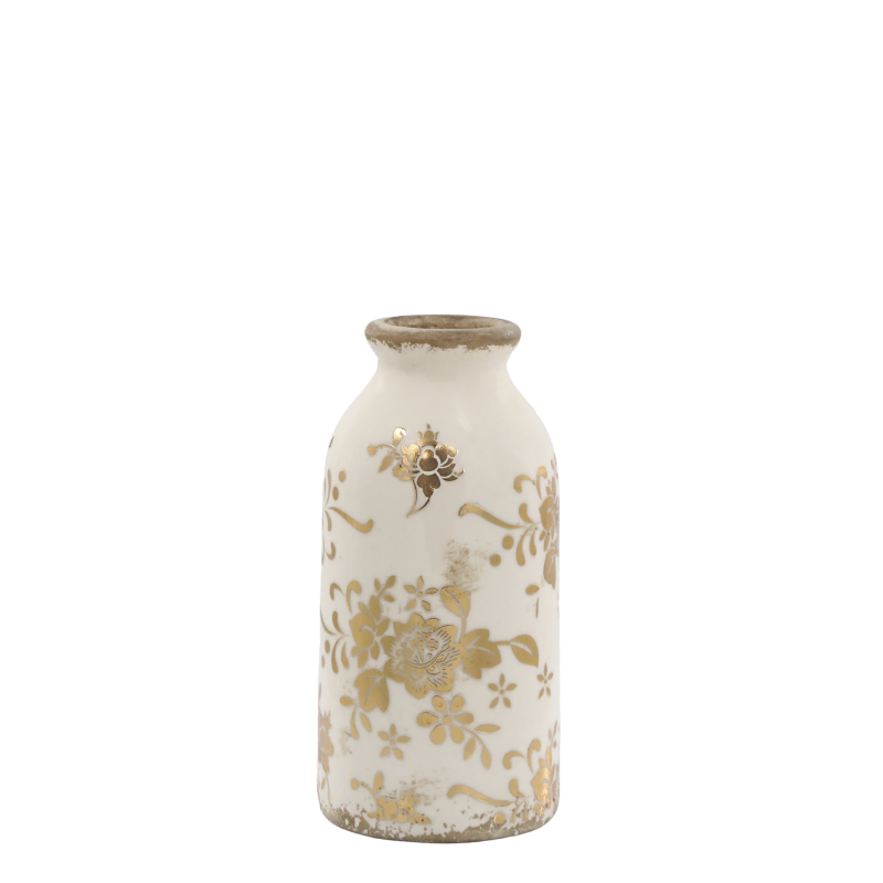 Jubileumsflaske Melun 15,5x7,5cm antikkmessing