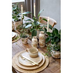 Jubileumsflaske Melun 15,5x7,5cm antikkmessing