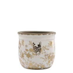 Jubileumspotte 14x14,5cm antikkmessing