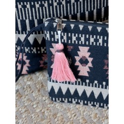 Sens Clutch jaquardvevet toalettmappe 19x26 cm