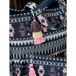 Sens Clutch jaquardvevet handleveske H40/L53/B17