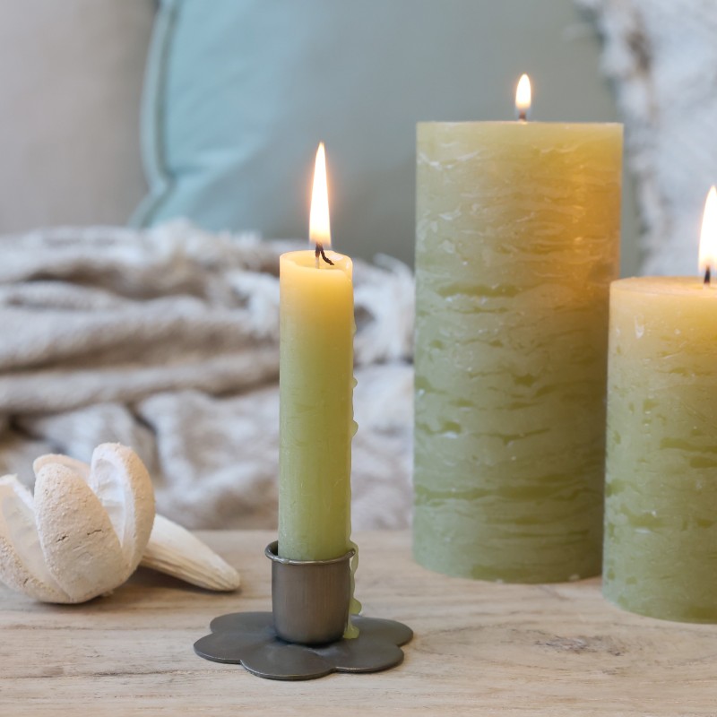 Macon Bedelys rustikk 4 t 11x2cm mosefarget