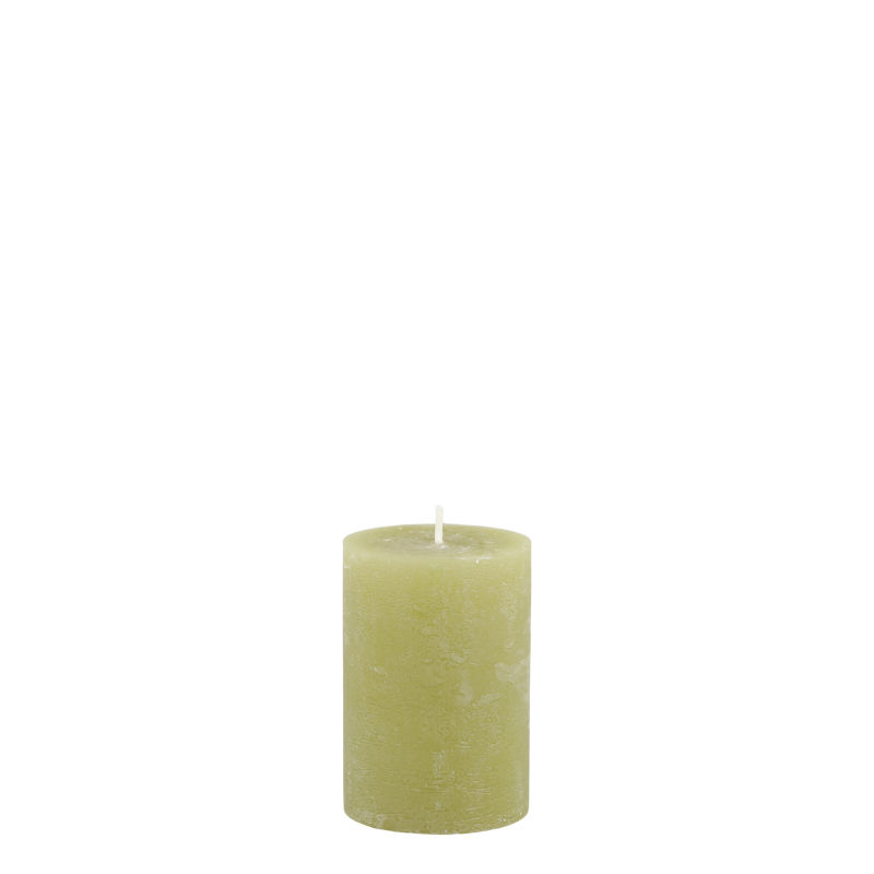 Macon blokklys rustikk 16t 8x5cm mosefarget