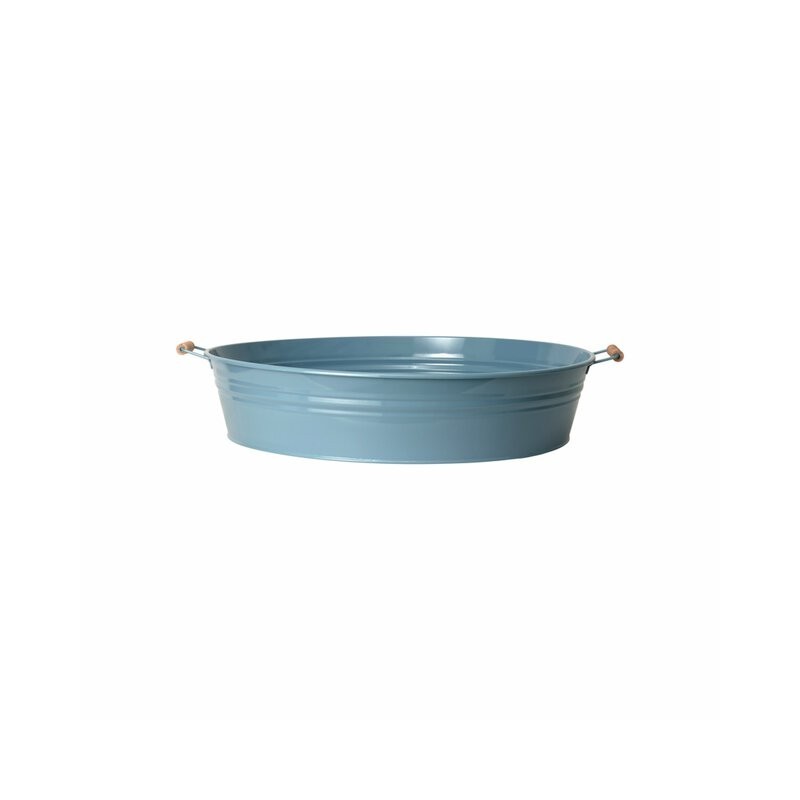 Alvin utendørsfat blått 70x15cm