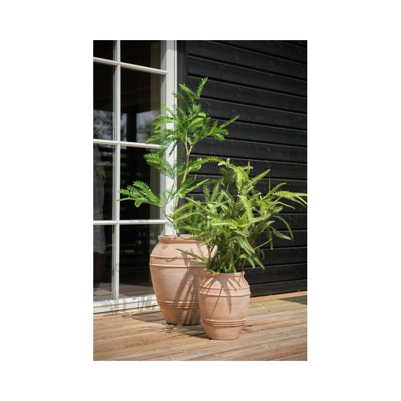 Niro pottesett m 2 terakotta D25-41 H32-49