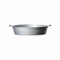 Alvin utendørsfat zink 70x15cm