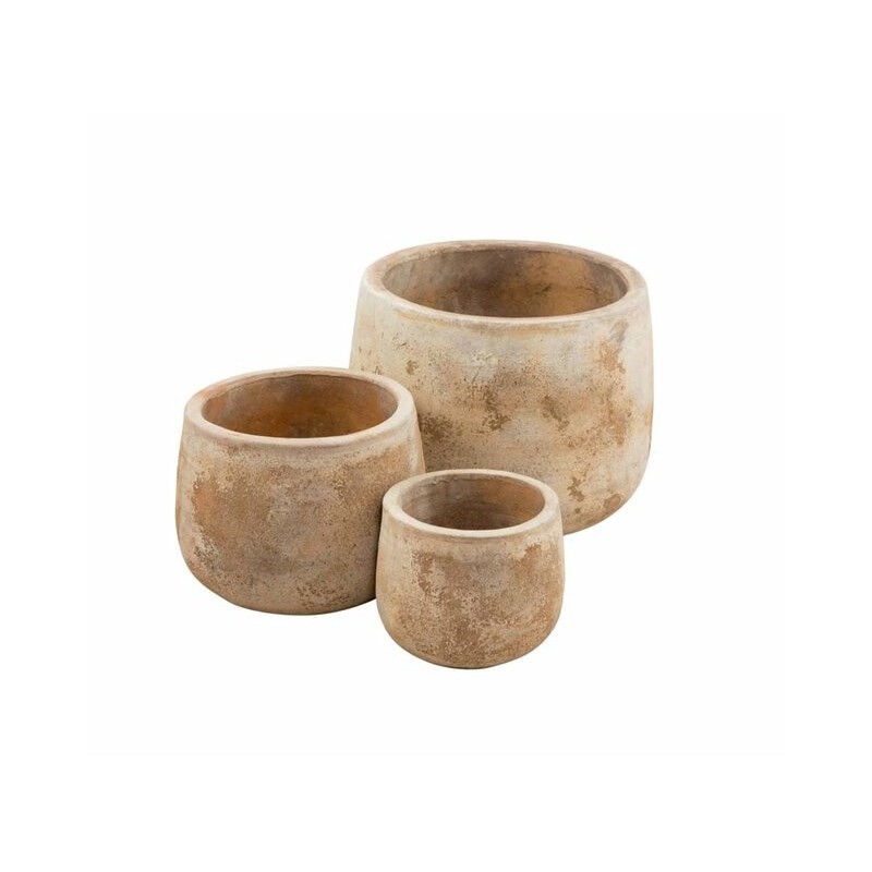 Sonora pottesett m3 kakaofarget Terracotta D18-36
