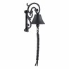 Apia bjelle svart i metall L17,5 W10 H21,5