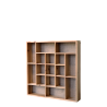 Hylle med rom 49x49x8cm natur