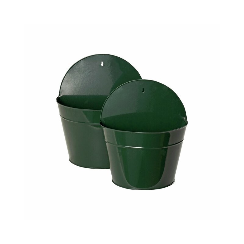 Alvin veggpotte sett m 2 24-28 bred, 13-18 dyp 27-33 høy grø