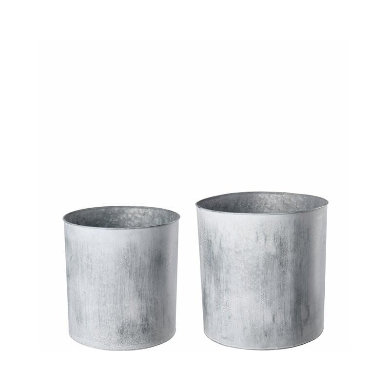 ORO potte zink sett m 2 d29/32 h30/33