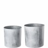 ORO potte zink sett m 2 d29/32 h30/33
