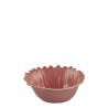 Skål blomst h6 ø 15 cm rosa