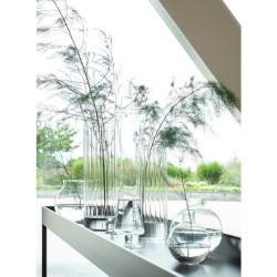 Glassvase rund eco 17x17cm