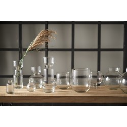 Glassvase rund eco 17x17cm