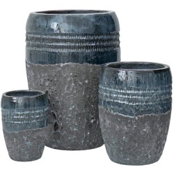 Nova utendørspotte se3tt m 3 blå 28-52 x 41-66 cm